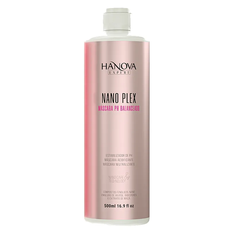 Kit Shampoo + Máscara Nano Plex Hanova Expert 500ml