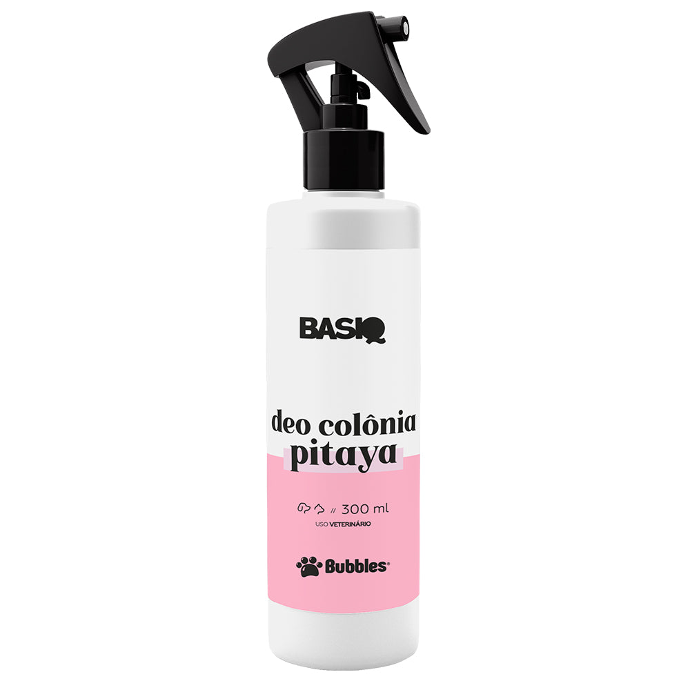 Shampoo + Cond 5l + Colônia Pet Pitaya Basiq Bubbles 300ml