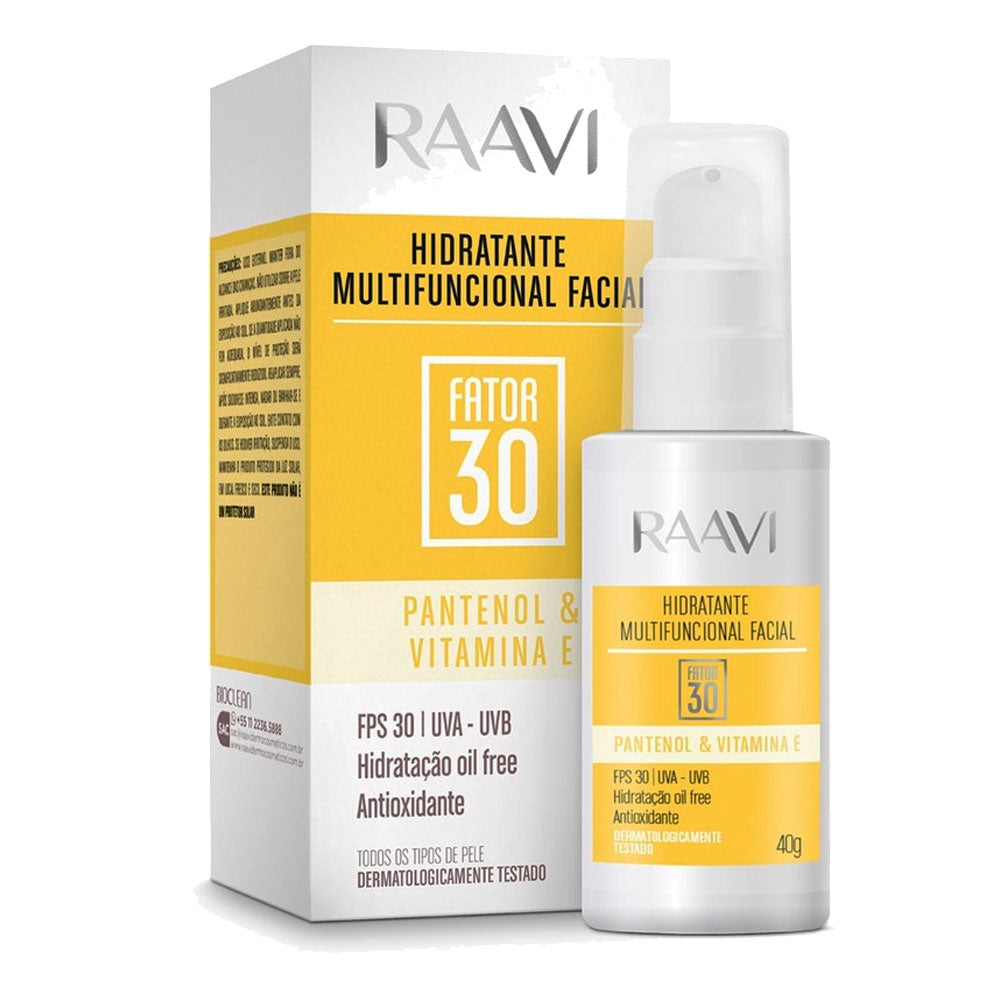 Hidratante Facial Multifuncional Fps 30 Raavi 40g