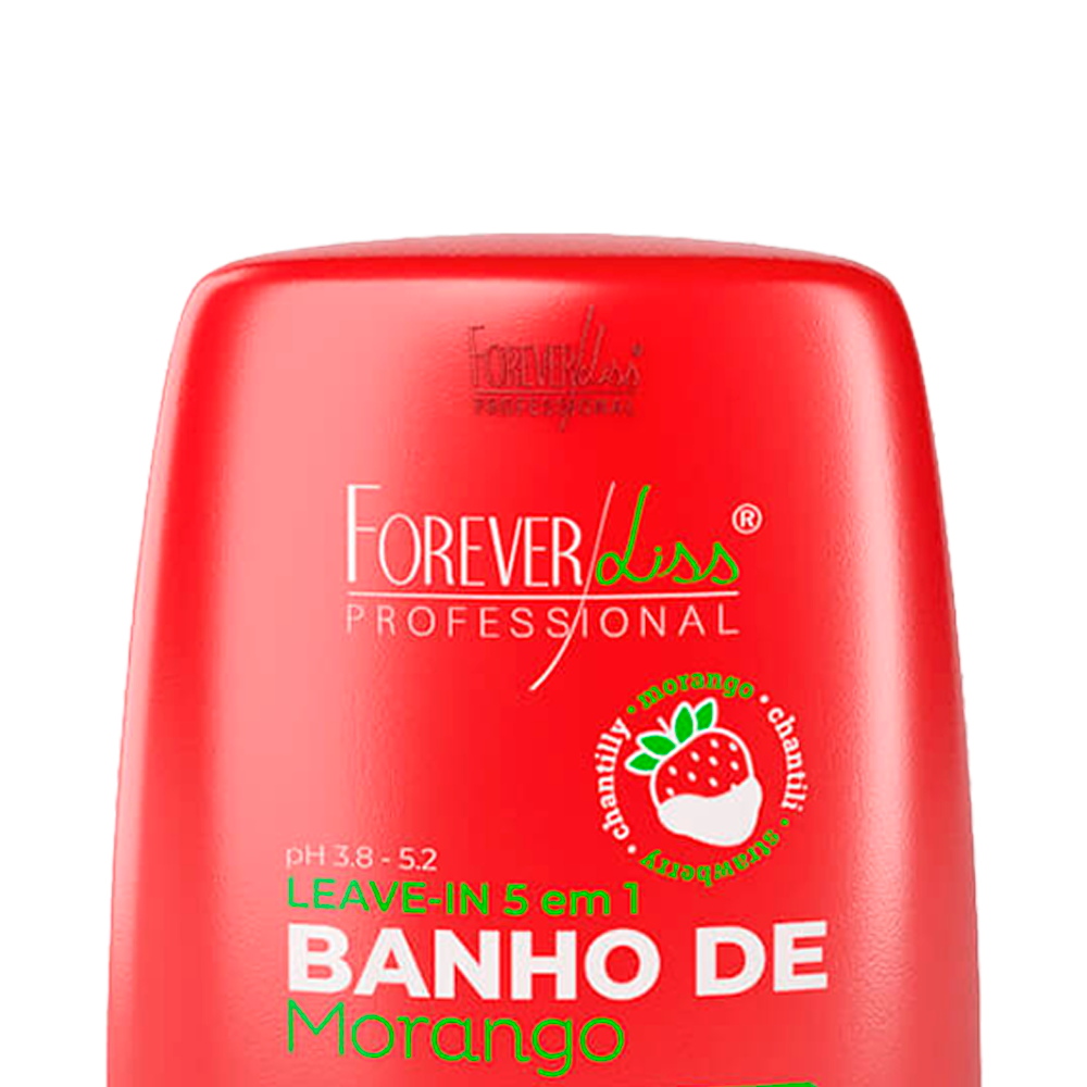 Forever Liss Leave-in Banho De Verniz Morango 150g