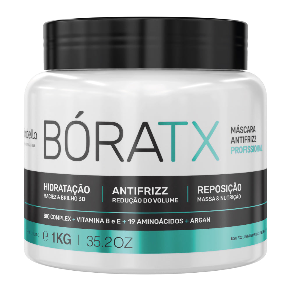 Btx Capilar Redução De Volume Boratox Borabella 1000g