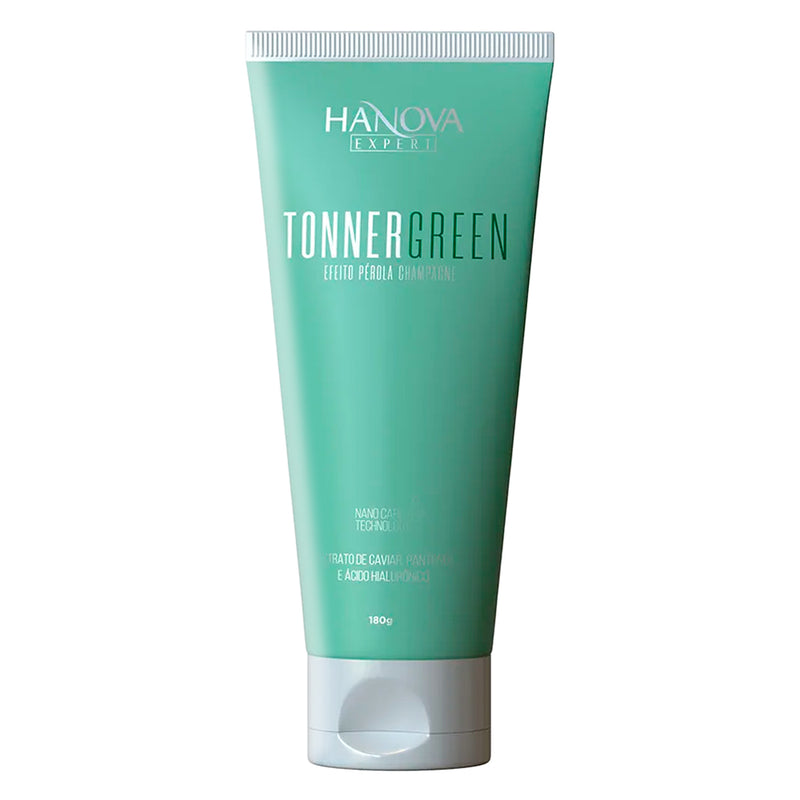 Matizador Tonner Green Pérola Champagne Hanova Expert 180g