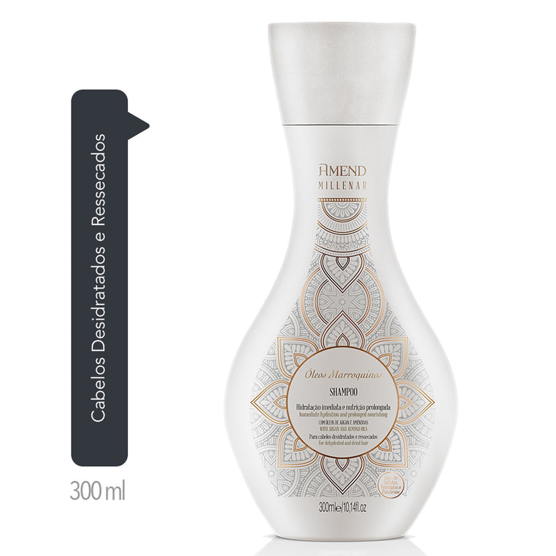 Shampoo Óleos Marroquinos Millenar Amend 300ml