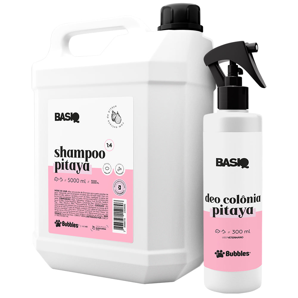 Shampoo Basiq Pitaya - Bubbles 5 Litros (1:4)