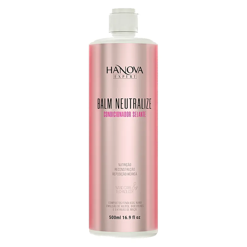 Kit Shampoo + Balm Condicionador Hanova Expert 500ml