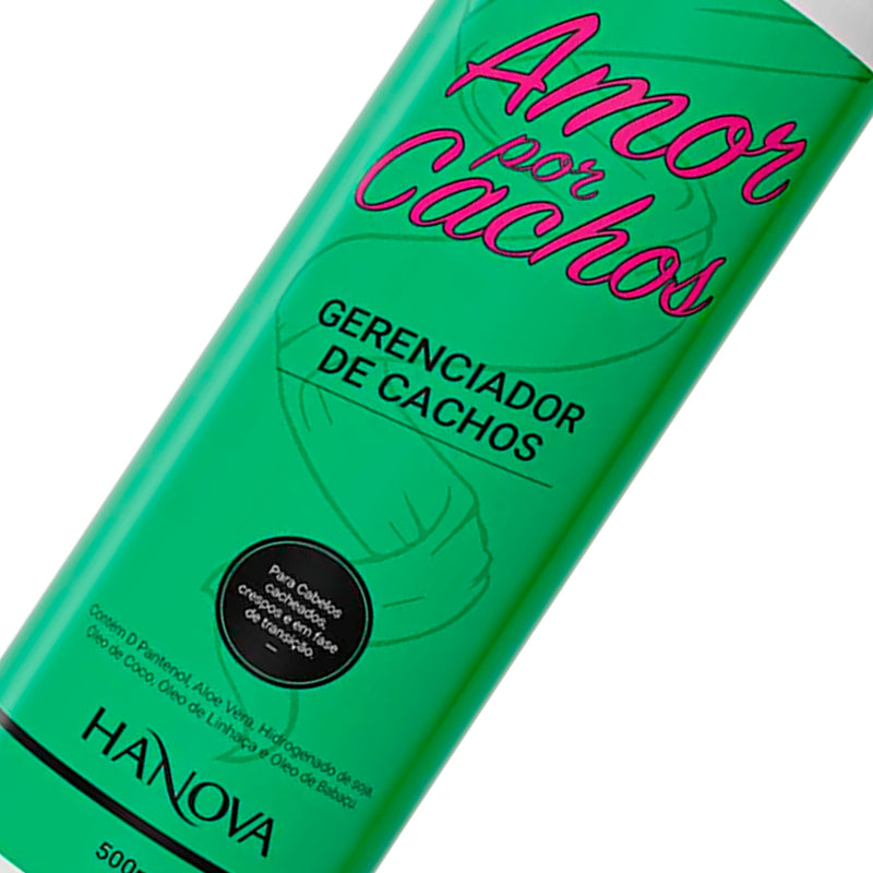 Gerenciador De Cachos Amor Por Cachos Hanova 500ml