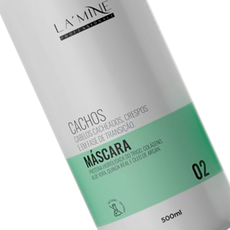 Máscara Capilar Cachos Lamine Professionale 500ml