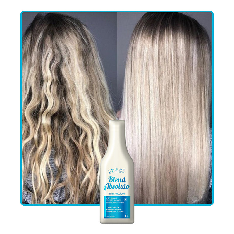 Escova Blend Absoluto Anti Frizz Profissional Beleza 1000ml