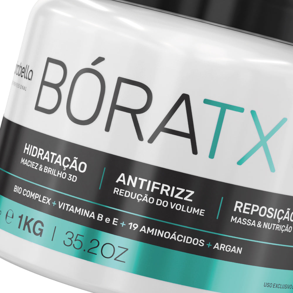 Btx Capilar Redução De Volume Boratox Borabella 1000g