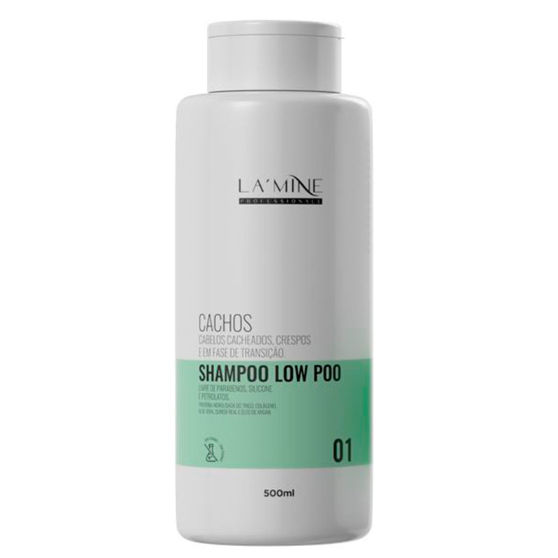 Kit Shampoo + Condicionador Cachos Lamine 500ml