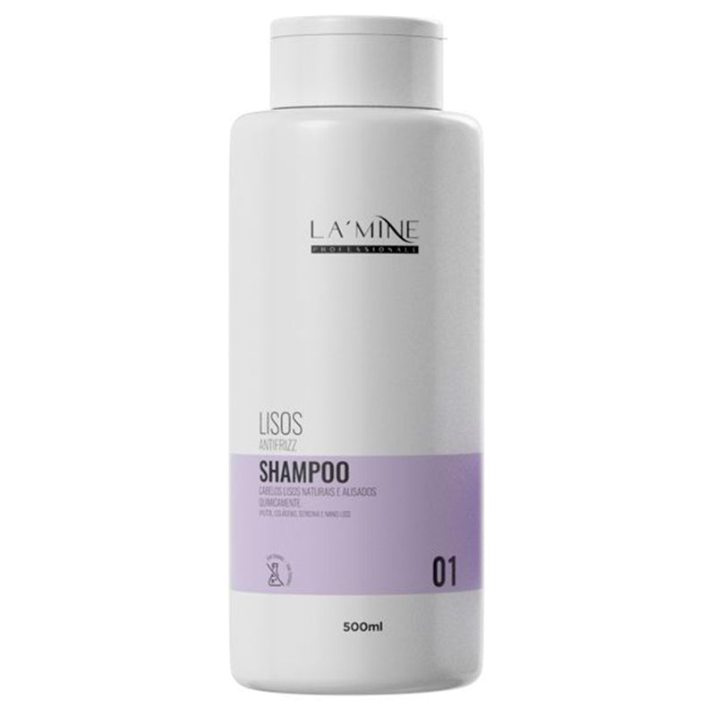 Kit Shampoo + Condicionador Lisos Lamine 500ml