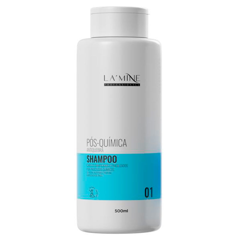 Kit Shampoo + Condicionador Pós Química Lamine 500ml