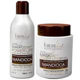Kit Forever Liss Mandioca Shampoo 300ml + Máscara 250g