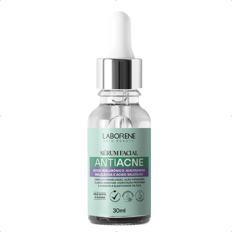 Sérum Facial Antiacne Ação Firmadora Laborene 30ml