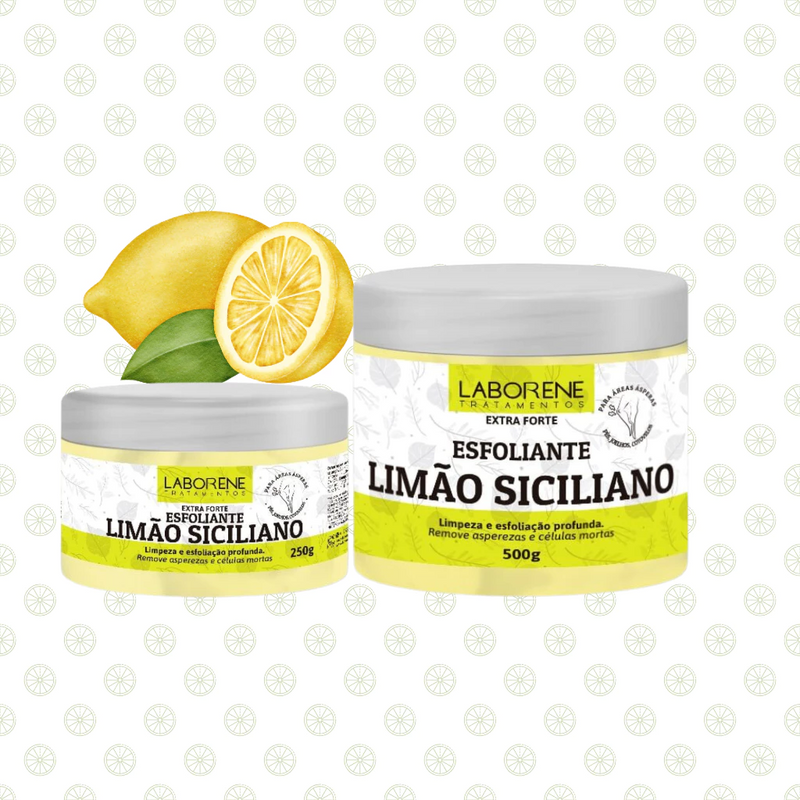 Esfoliante Corporal E Facial Limão Siciliano Laborene 500g