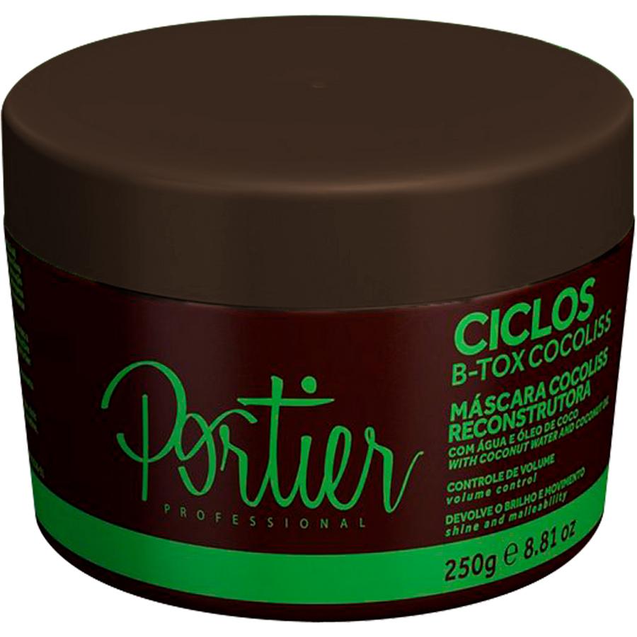 Máscara Btx Cocoliss Com Óleo De Coco Portier 250g