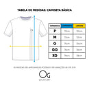 Camiseta Básica Slim Fit Gola Redonda Preta GG Ogochi