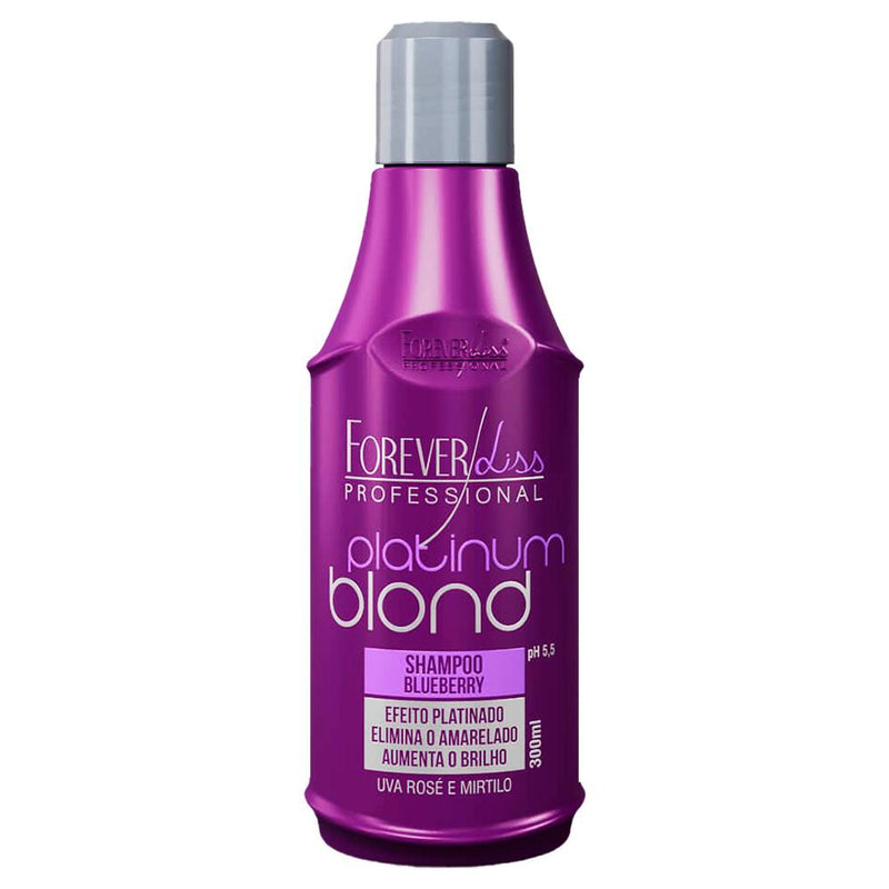 Forever Liss Shampoo Matizador Platinum Blond 300ml