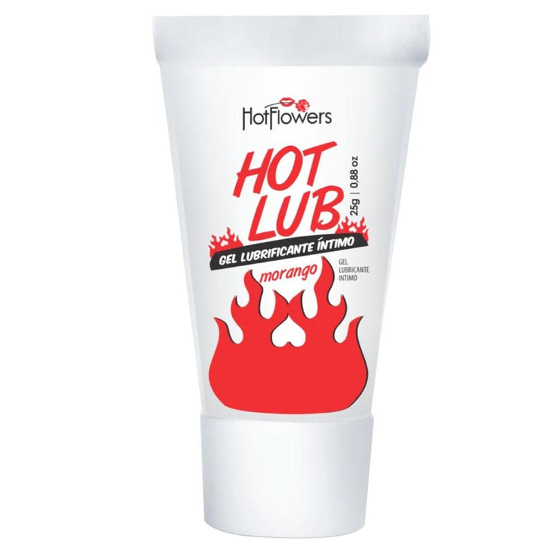 Gel Deslizante Hotlub Beijável 25g Hotflowers - Sex Shop