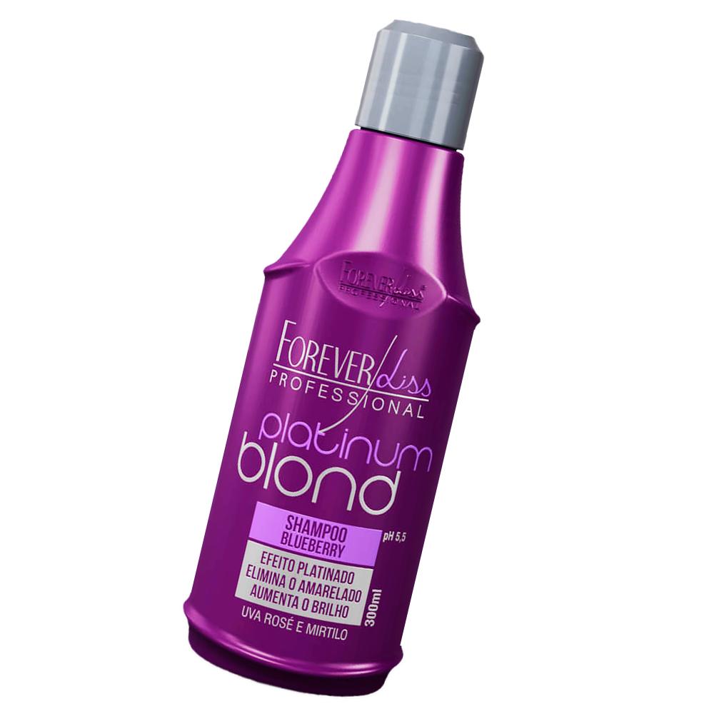 Forever Liss Shampoo Matizador Platinum Blond 300ml