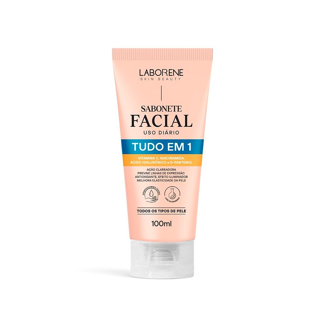 Sabonete Facial Tudo em 1 Ação Clareadora Laborene 100ml