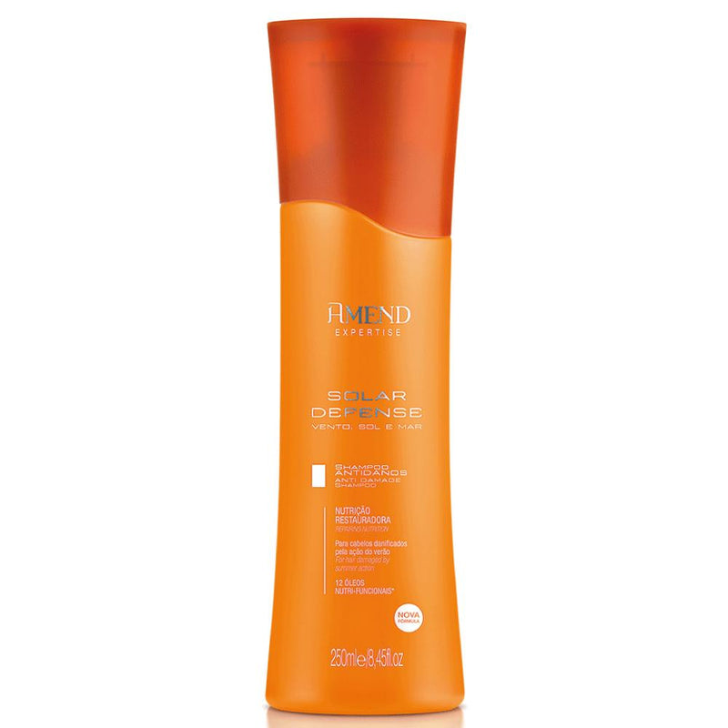 Shampoo + Condicionador Antidanos Nutrição Solar Amend 250ml