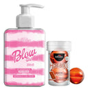 Kit Gel Beijável Blow Girl + Hot Ball Comestível Chocolate