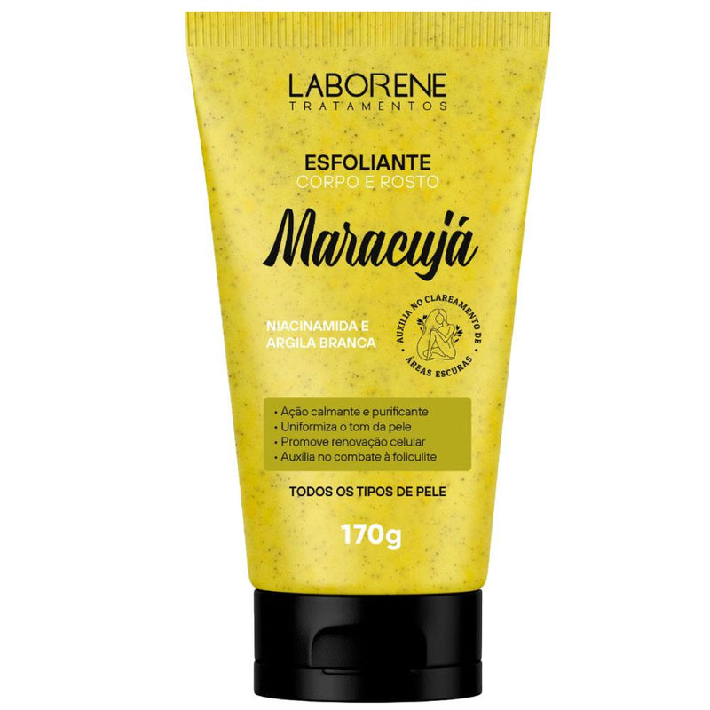 Esfoliante Corporal e Facial Maracuja Laborene 170g