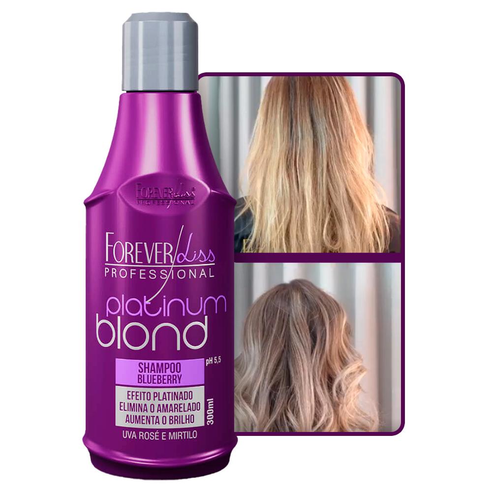 Forever Liss Shampoo Matizador Platinum Blond 300ml