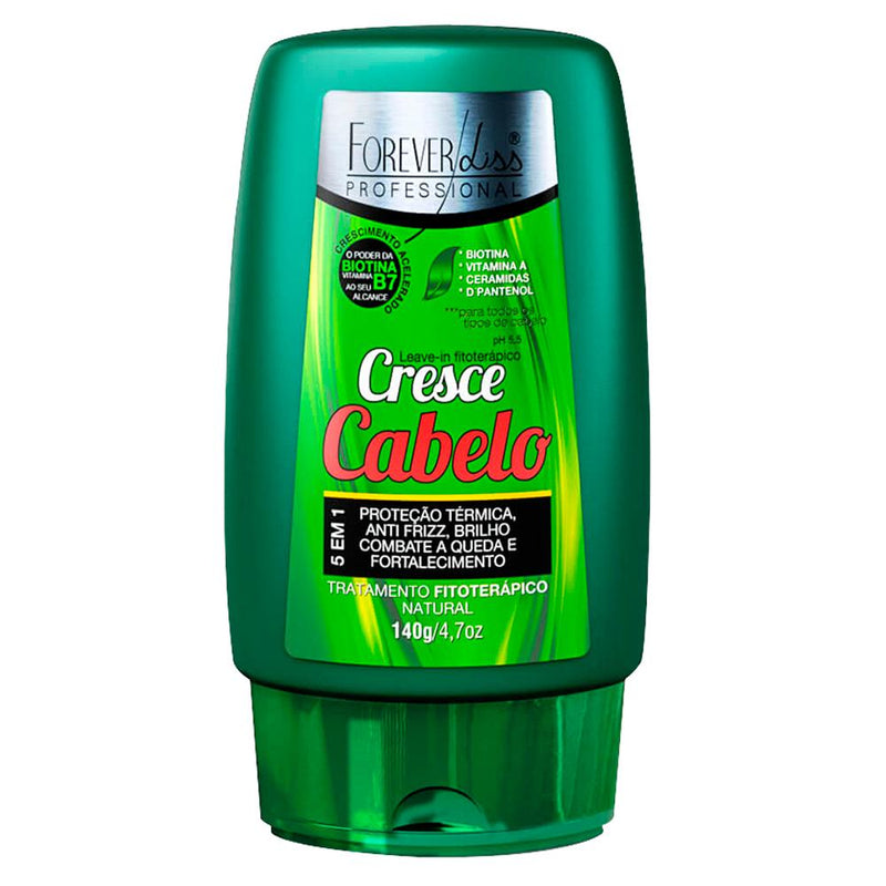 Kit Cresce Cabelo Shampoo 500ml + Leave-in Forever Liss 140g