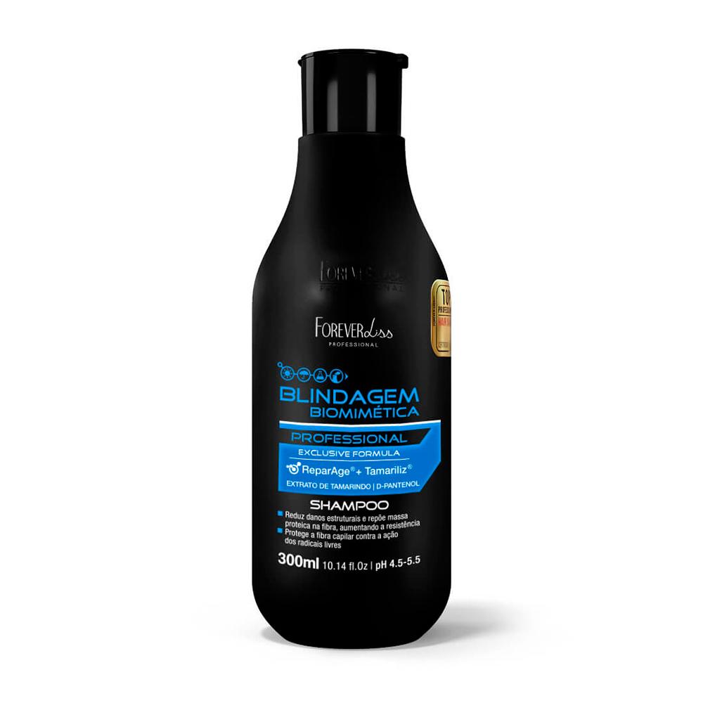 Kit Blindagem Shampoo + Condicionador Forever Liss 300ml