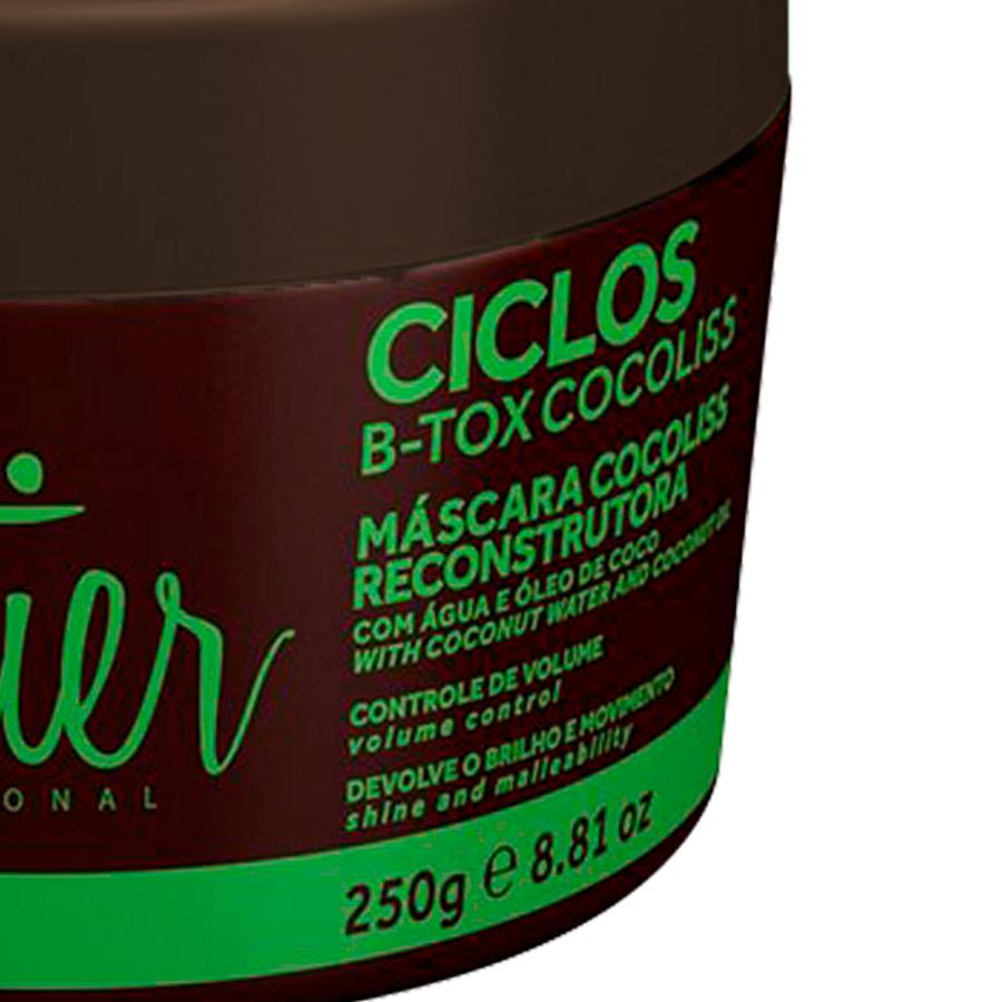 Máscara Btx Cocoliss Com Óleo De Coco Portier 250g