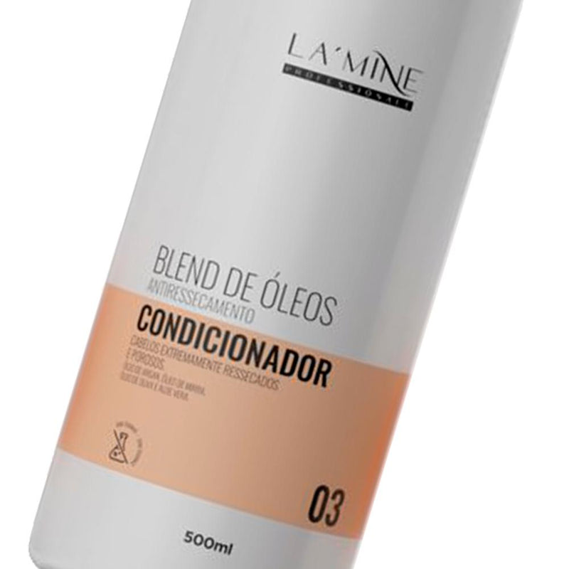 Condicionador Blend De Óleos Antiressecamento Lamine 500ml