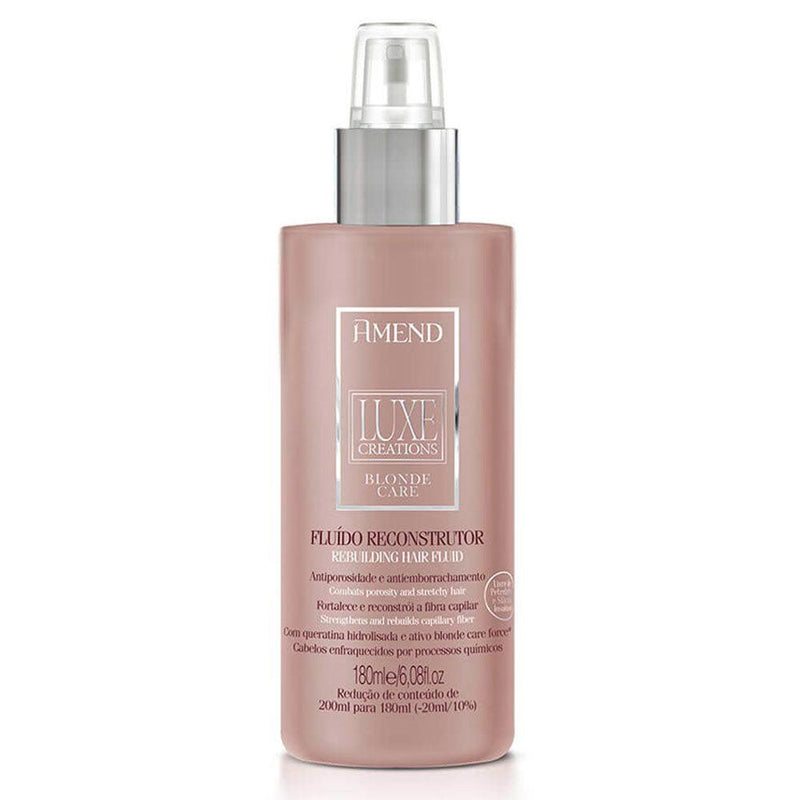 Fluido Reconstrutor Amend Luxe Creations Blonde Care 180ml