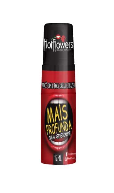 Hotflowers Mais Profunda Garganta Oral Sem Refluxo Refresca