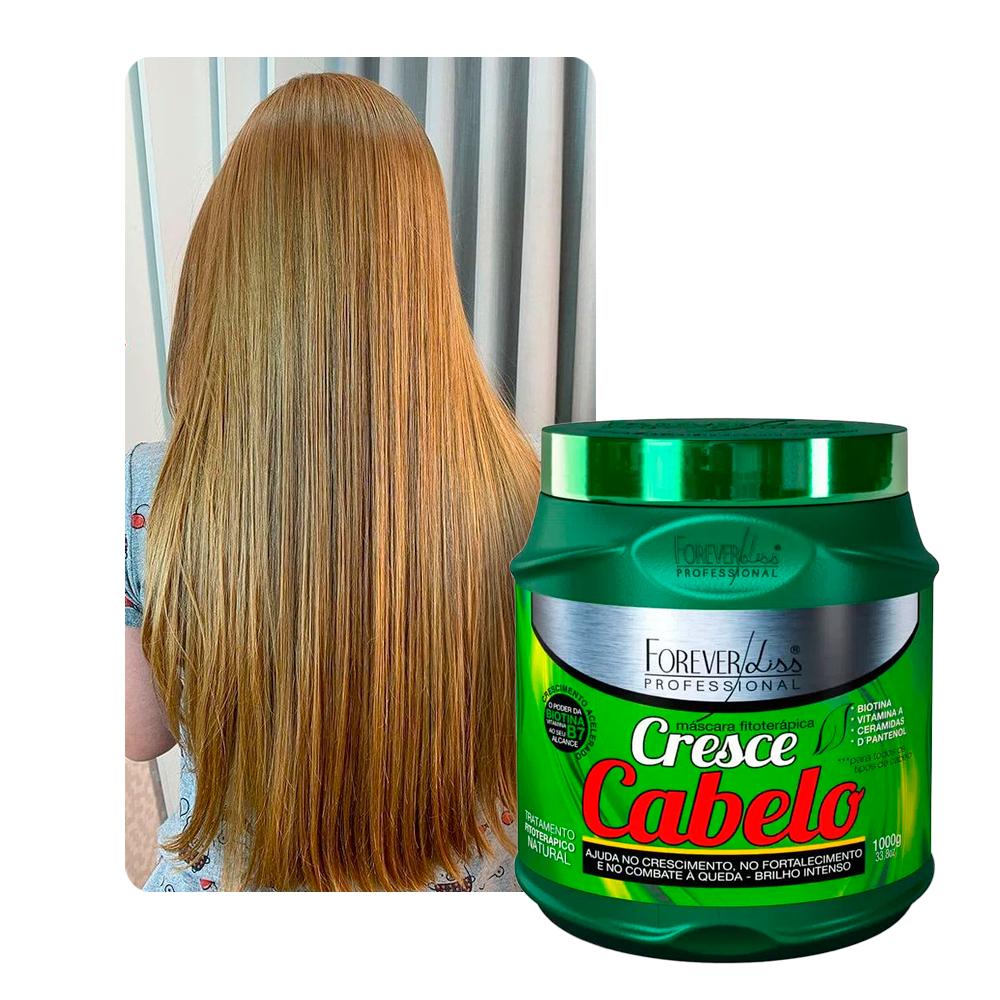 Kit Forever Liss Cresce Cabelo Shampoo + Máscara 1kg