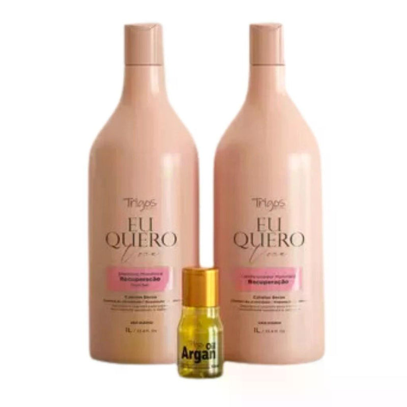 Trigos da Terra - Kit Mandioca Shampoo + Cond L + Oleo 10ml