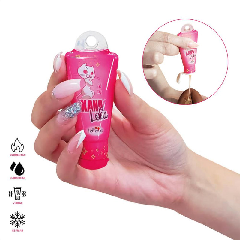 Kit Lubrificante Volumão + Xana Loka Esquenta Vibra 15g