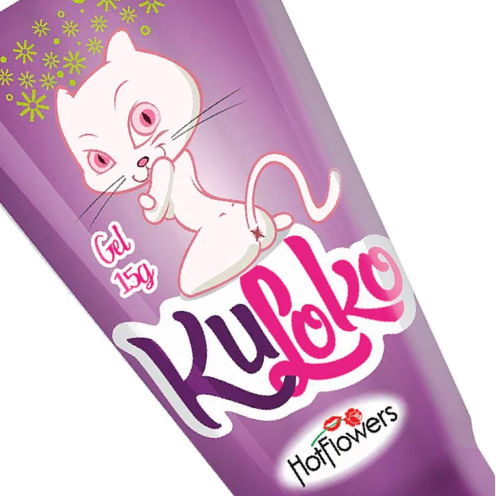 Gel Kuloko Excitante Dessensibilizante Hot Flowers 15g