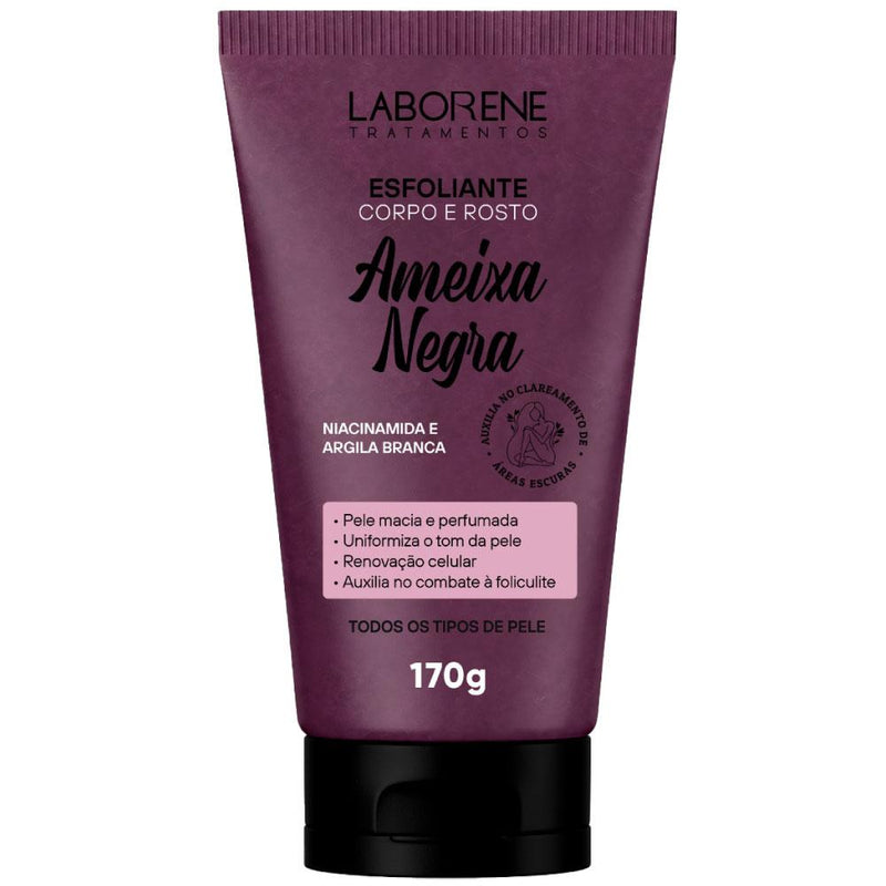 Esfoliante Corporal e Facial Ameixa Negra Laborene 170g