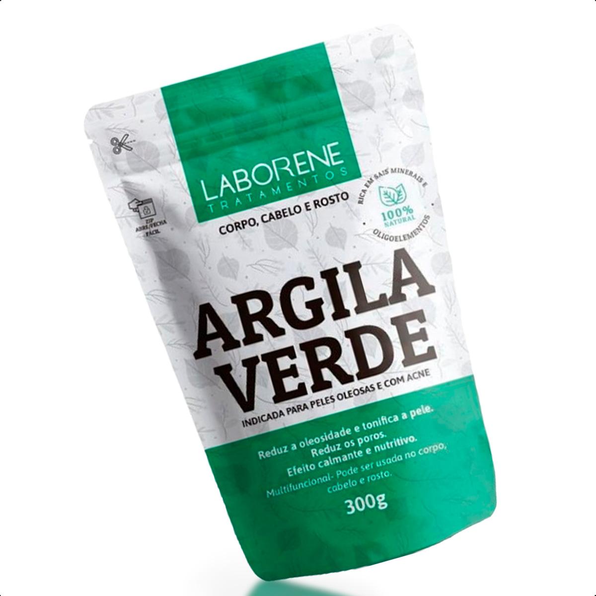 Sachê Argila em Pó Verde Laborene 300g