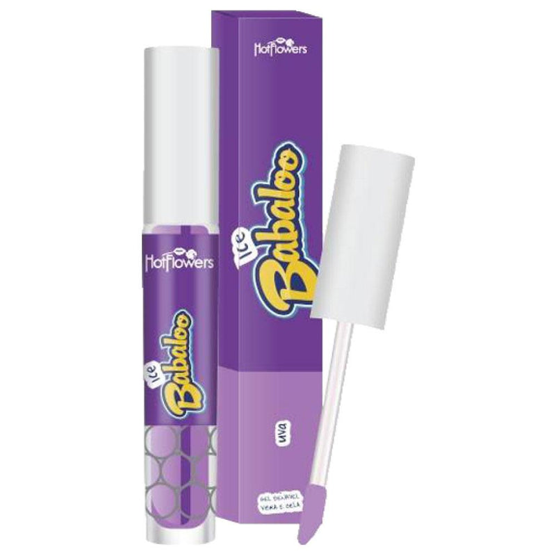 Brilho Labial Babaloo Uva Gloss Hidrata Refresca 15g