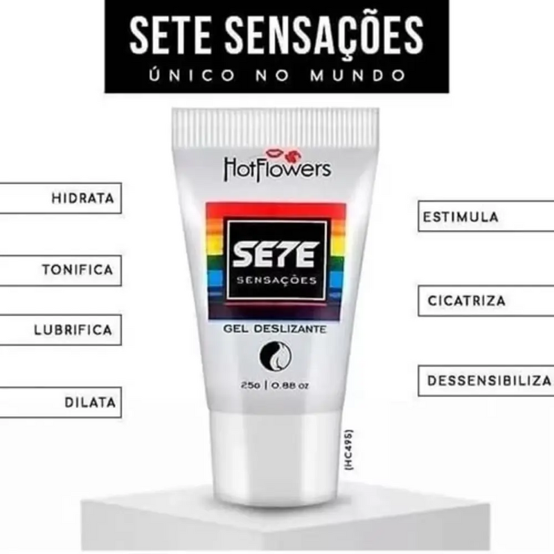 Gel Anestsico Lubrificante Anal Sete Sensaes Gel Anestsico Lubrificante Anal Sete Sensaes
