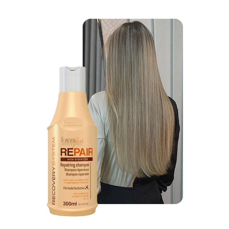 Shampoo Forever Liss Force Repair Reparador 300ml