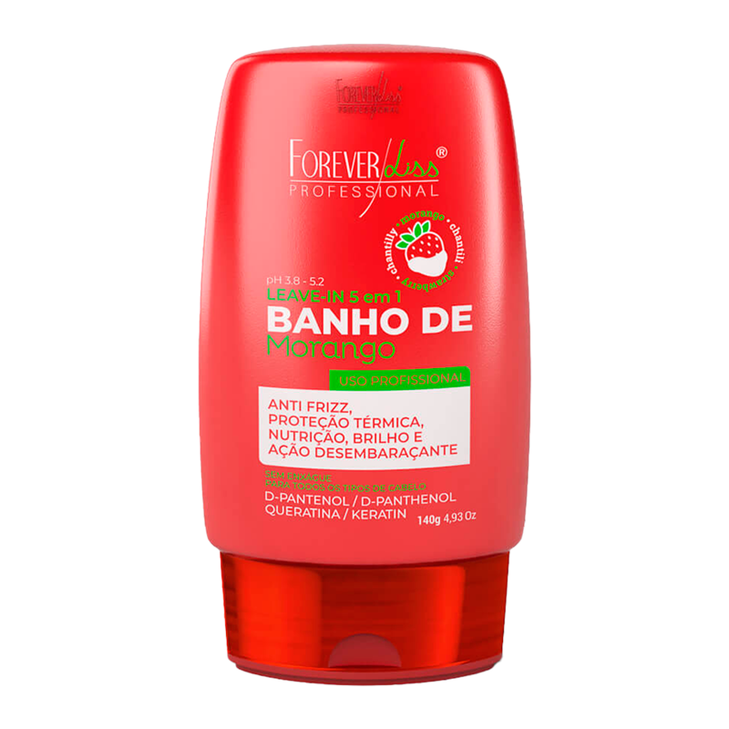 Forever Liss Leave-in Banho De Verniz Morango 150g