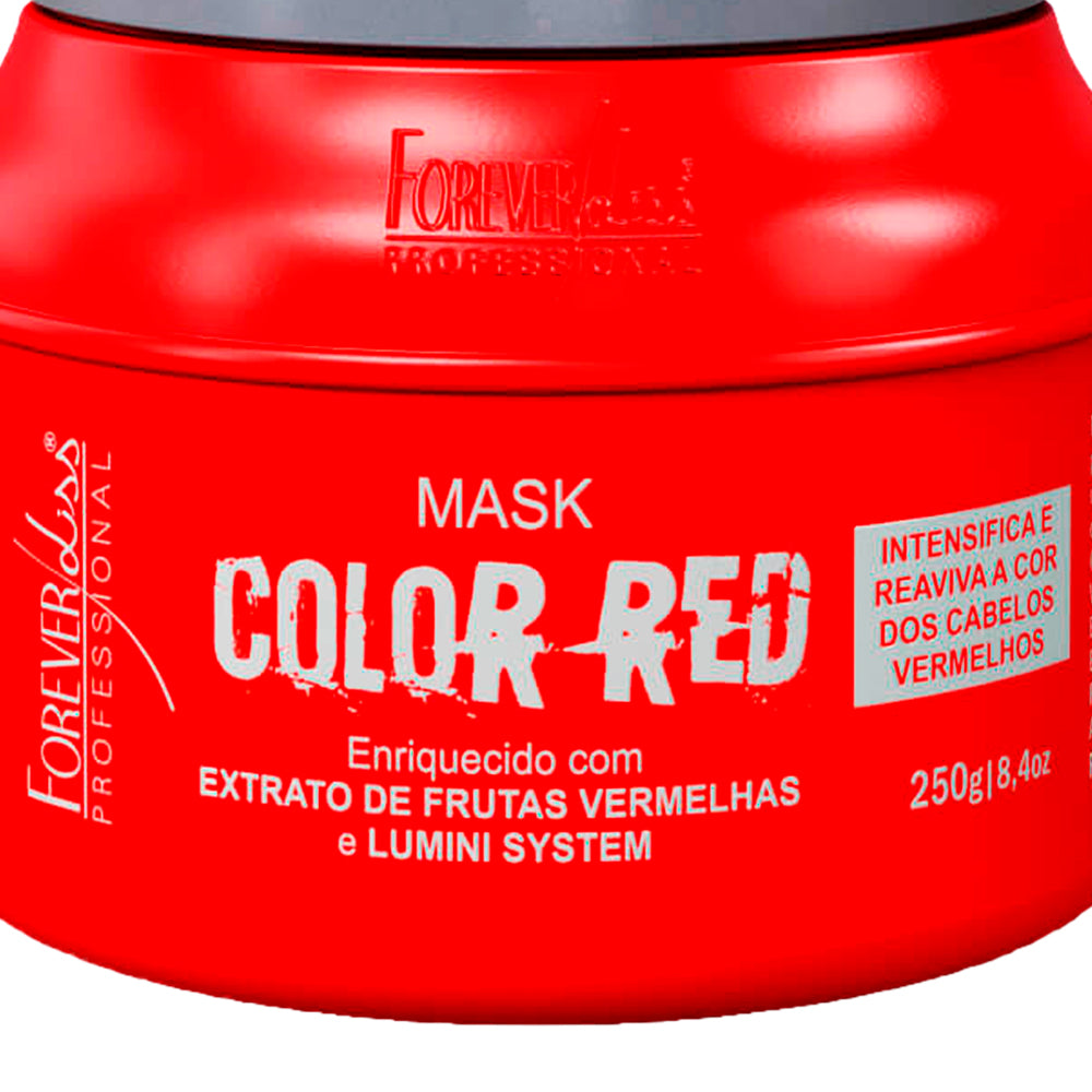 Forever Liss Máscara Tonalizante Color Red 250g