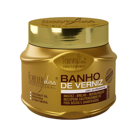 Banho De Morango E Banho De Verniz Forever Liss 250g
