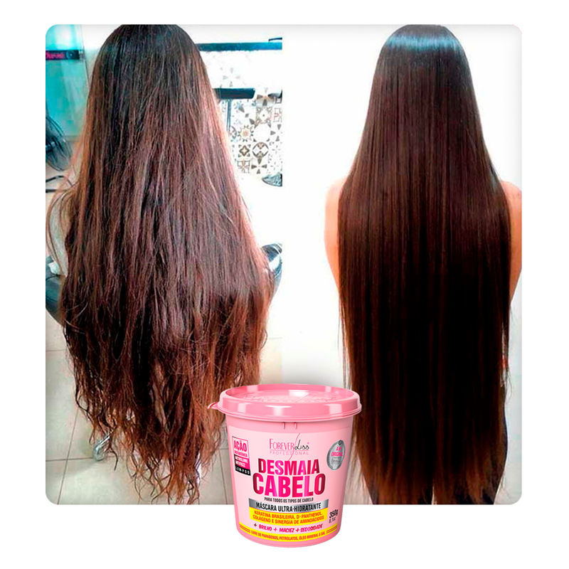 Forever Liss Máscara Desmaia Cabelo Ultra Hidratante 350g