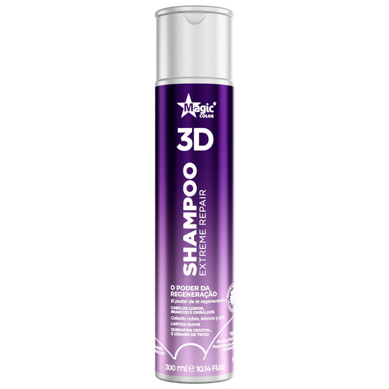 Shampoo 3d Extreme Repair Magic Color 300ml