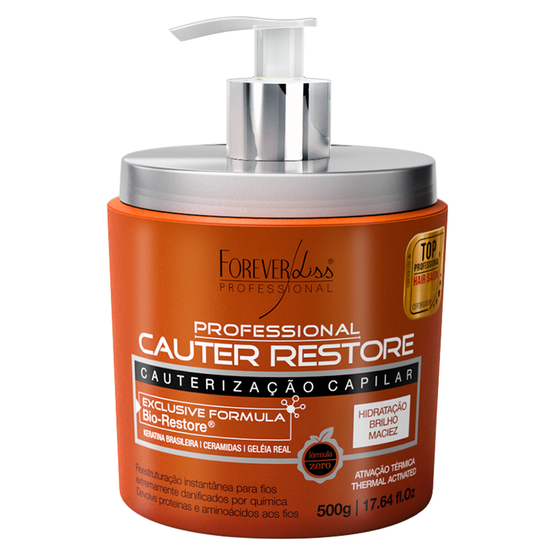 Forever Liss Cauter Restore Cauterização Sem Formol 500g